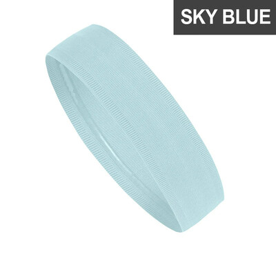 Unisex čvrste elastične sportske trake za glavu za sport na otvorenom koje upijaju znoj, ne klize se i brzo se suše, trake za kosu za trčanje, fitness i jogu