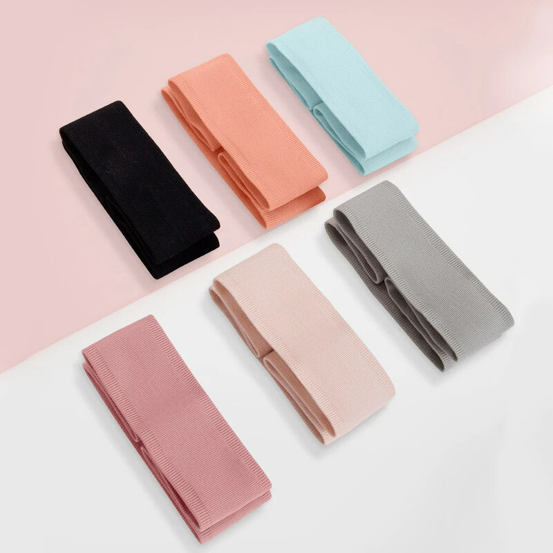 Unisex čvrste elastične sportske trake za glavu za sport na otvorenom koje upijaju znoj, ne klize se i brzo se suše, trake za kosu za trčanje, fitness i jogu