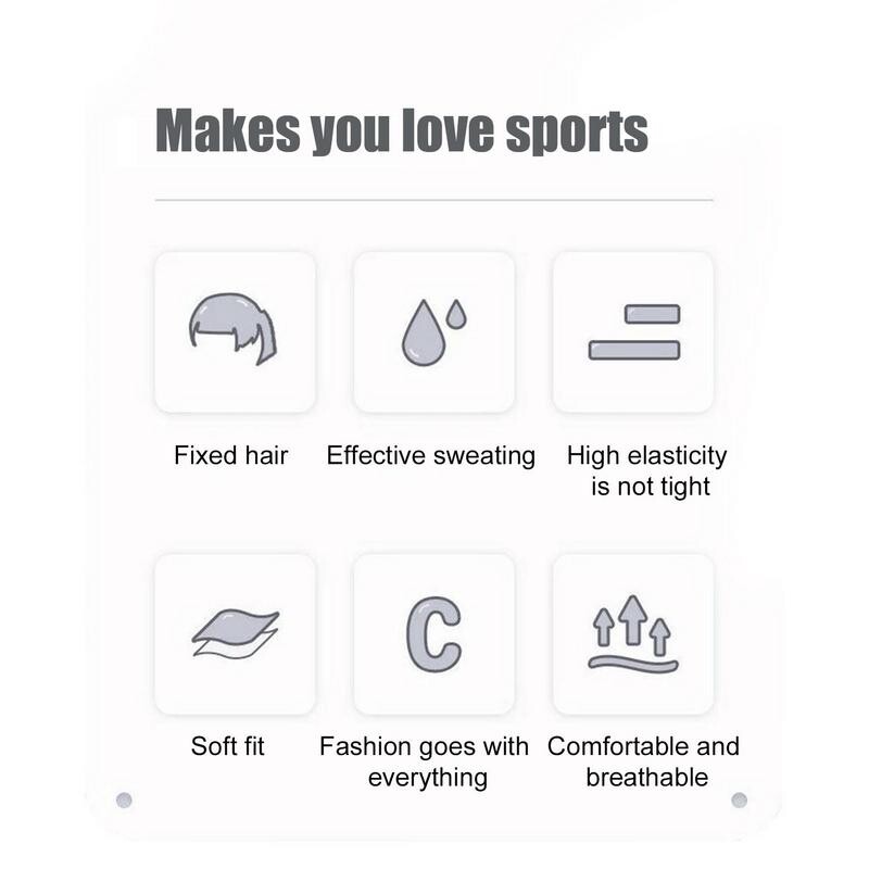 1kom tanka elastična traka za glavu u boji slatkiša Gym Sport neklizajuća folija za glavu Yoga gumice za kosu Gumena rastezljiva znojnica Dodaci za kosu