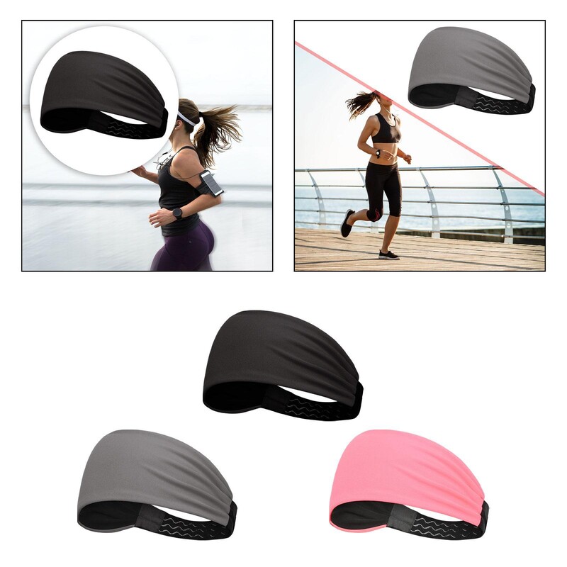 Traka za kosu za trčanje Neklizajući zavoj za kosu za aktivnosti na otvorenom za vježbanje u teretani