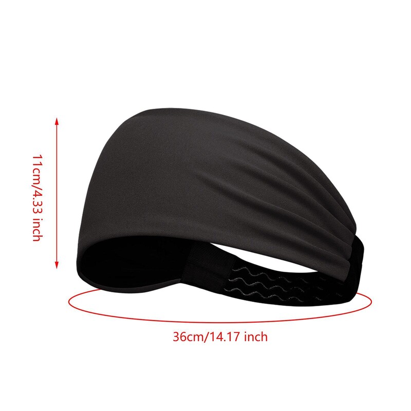 Traka za kosu za trčanje Neklizajući zavoj za kosu za aktivnosti na otvorenom za vježbanje u teretani