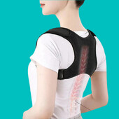 Reguliuojamas nugaros atramas Nematomas pečių laikysenos koregatorius stuburo kaklo sveikatos koregavimo diržas Namų biuras Unisex