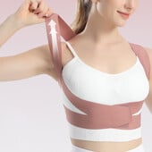 Дамски коректор на стойката на гърба Регулируема горна част на гърба Скоба за стойка на рамото Скоба за опора на гърба за лумбална рамена на гръбначния стълб