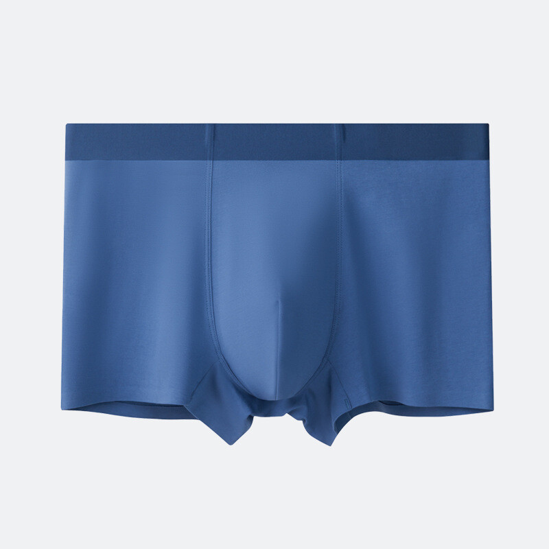 Vīriešu tīras kokvilnas apakšveļa Mīksta Xinjiang Long Wire kokvilnas vidus vidukļa bezšuvju apakšveļa Tīras kokvilnas vīriešu apakšveļa elpojoša antibakteriāla bokseri