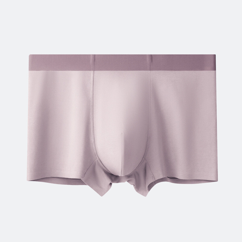 Vīriešu tīras kokvilnas apakšveļa Mīksta Xinjiang Long Wire kokvilnas vidus vidukļa bezšuvju apakšveļa Tīras kokvilnas vīriešu apakšveļa elpojoša antibakteriāla bokseri