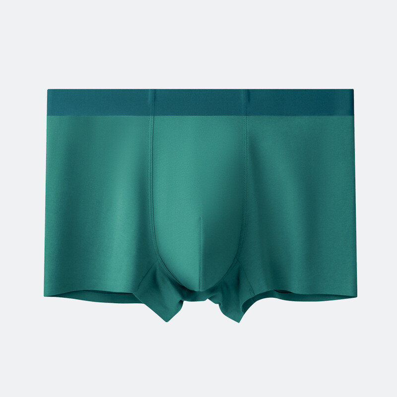 Vīriešu tīras kokvilnas apakšveļa Mīksta Xinjiang Long Wire kokvilnas vidus vidukļa bezšuvju apakšveļa Tīras kokvilnas vīriešu apakšveļa elpojoša antibakteriāla bokseri