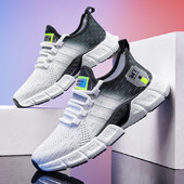 Нови модни спортни обувки за бягане Мъжки маратонки Леки дишащи мрежести удобни мъжки ежедневни обувки За джогинг на открито Zapatos