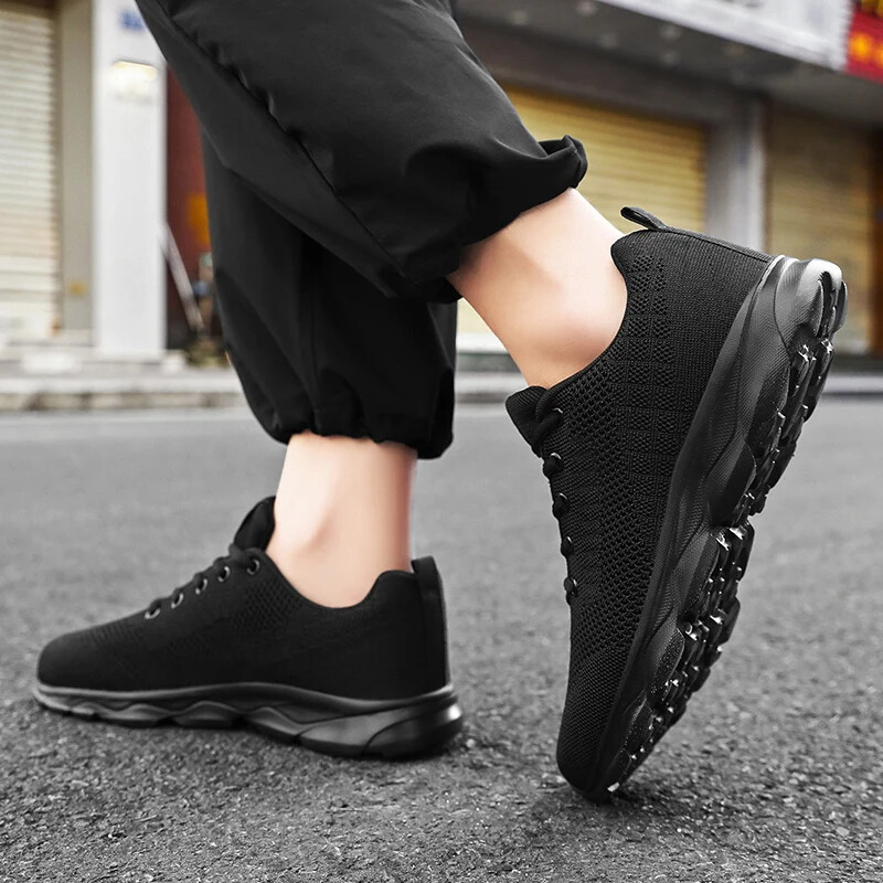 2023. gada jauni, elpojoši vīriešu ikdienas sporta apavi skriešanas apavi, viegli vasaras sporta apavi āra sportam vīriešiem, lielie 35–45 izmēri