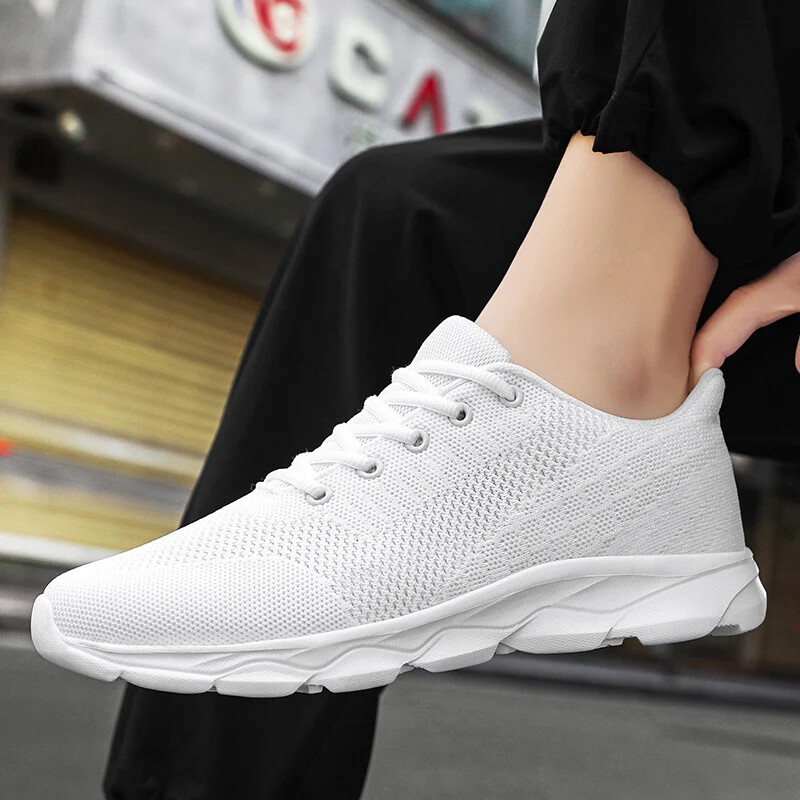 2023. gada jauni, elpojoši vīriešu ikdienas sporta apavi skriešanas apavi, viegli vasaras sporta apavi āra sportam vīriešiem, lielie 35–45 izmēri