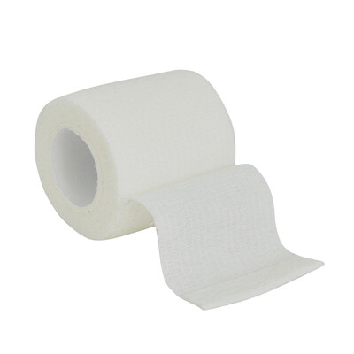 1 ролка 2,5/5/10 см * 4,5 м Марля, движеща се превръзка Самозалепващи се дишащи еластични бинтове за спортно фиксиране на пръста на китката на крака