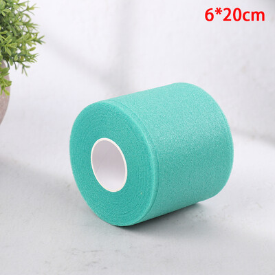 Превръзка от пяна Лакът Наколенки Филм Подложка от пяна Спортна предварителна обвивка за атлетична лента Гъба Кожа Филм Самозалепващ еластичен