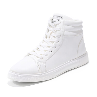 Neperšlampami odiniai aukštakulniai sportbačiai porai unisex sportiniai vyriški riedlenčių batai madingi stiliai balti laisvalaikio vaikščiojimo moteriški batai