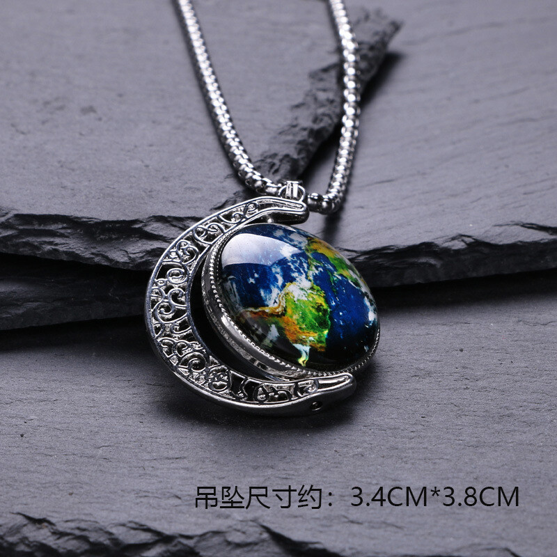 Titaanist terasest hiphop-disko kaelakee, mood meeste ja naiste universaalne ööklubi ripats, isikupärastatud Jaapani ja Korea tänavatants Interneti-kuulsuste rõivamanused