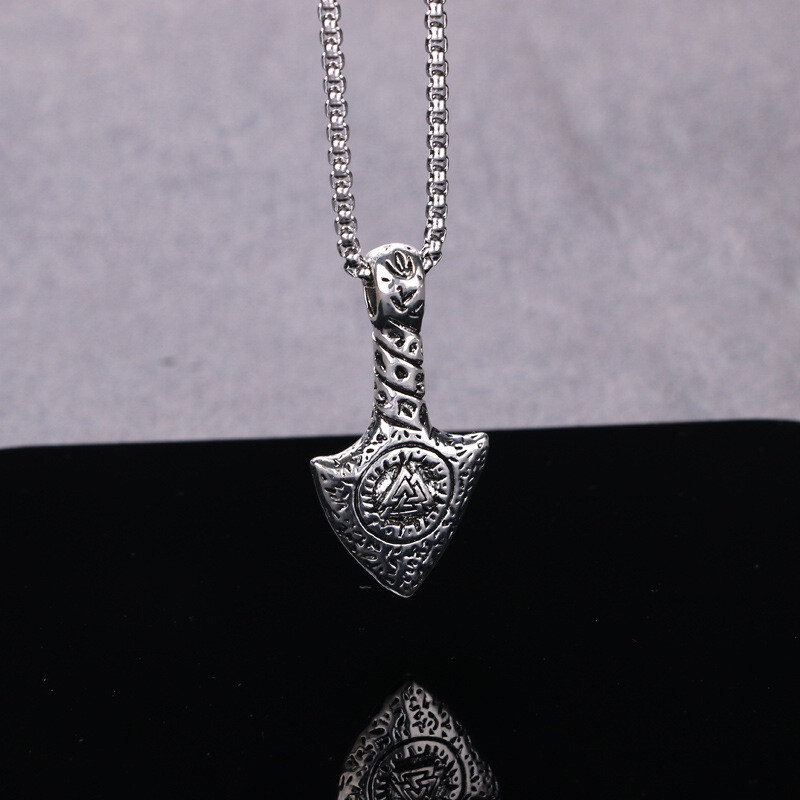 Titaanist terasest hiphop-disko kaelakee, mood meeste ja naiste universaalne ööklubi ripats, isikupärastatud Jaapani ja Korea tänavatants Interneti-kuulsuste rõivamanused