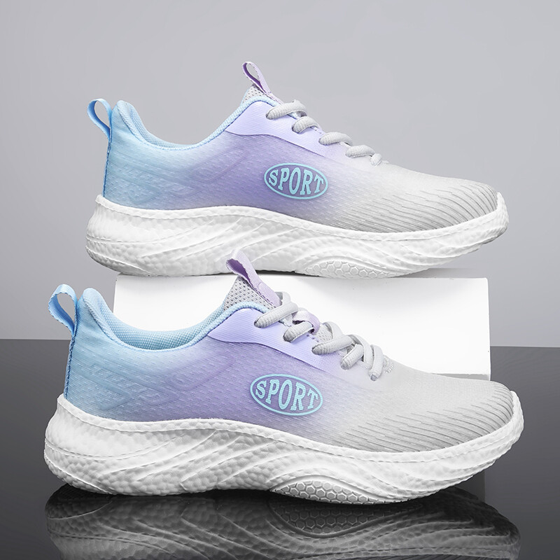 Didelis dydis 35-42 Moteriški teniso sportiniai bateliai kvėpuojantys tinkliniai sportbačiai nuo slydimo smūgio Itin lengvi minkšti treniruokliai Tenis Feminino