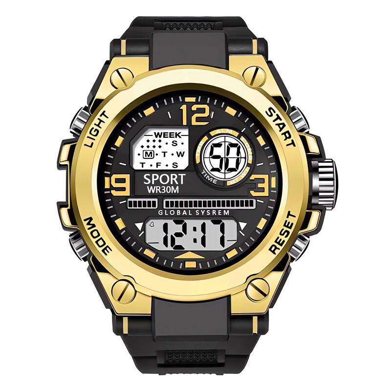 2024 нови външнотърговски часовници за мъже, ученици от средното училище, момчета и деца, спортни многофункционални електронни часовници, фабрична директна търговия на едро