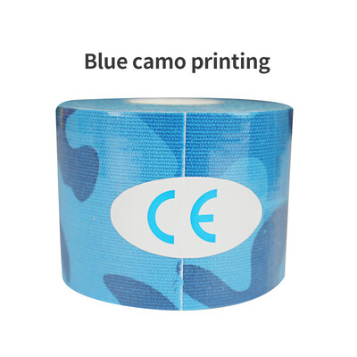 1 бр. Фитнес лента за мускулна лепенка Спортна превръзка Медицинска атлетична възстановителна самозалепваща се водоустойчива превръзка за облекчаване на мускулни болки