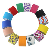 Кинезиологична лента Мускулна превръзка Спортна памучна еластична лепилна щам лента Лепенка за облекчаване на болката в мускулите на коляното