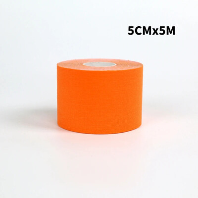 5 см спортна кинезио лента Мускулна кинезиологична еластична лепенка за облекчаване на болката в коляното Стикери за атлетично възстановяване Фитнес бинтове