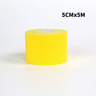 5 см спортна кинезио лента Мускулна кинезиологична еластична лепенка за облекчаване на болката в коляното Стикери за атлетично възстановяване Фитнес бинтове