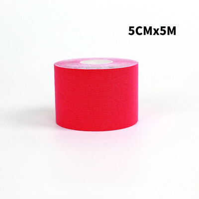 5 см спортна кинезио лента Мускулна кинезиологична еластична лепенка за облекчаване на болката в коляното Стикери за атлетично възстановяване Фитнес бинтове