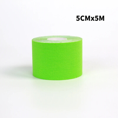 5 см спортна кинезио лента Мускулна кинезиологична еластична лепенка за облекчаване на болката в коляното Стикери за атлетично възстановяване Фитнес бинтове