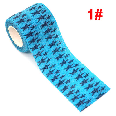 Печатна самозалепваща животинска еластична превръзка 4,5 м Спортна обвивка Лента за пръстови стави Коляно Комплект за първа помощ Лента за домашни любимци