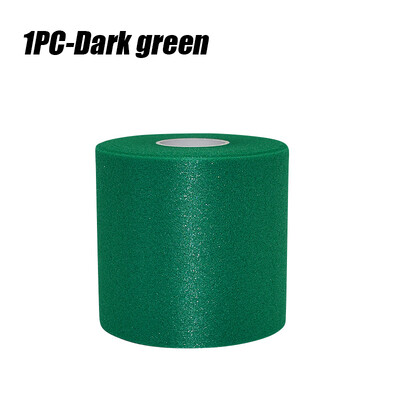 Гъбеста превръзка - 20 м * 6 см, подходяща за спортна употреба, увита около китки, глави, глезени, колене Спортна превръзка