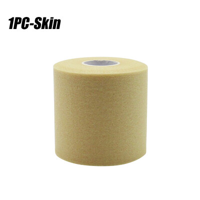 Гъбеста превръзка - 20 м * 6 см, подходяща за спортна употреба, увита около китки, глави, глезени, колене Спортна превръзка