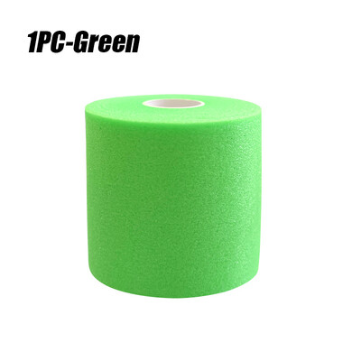 Гъбеста превръзка - 20 м * 6 см, подходяща за спортна употреба, увита около китки, глави, глезени, колене Спортна превръзка