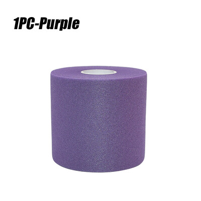Гъбеста превръзка - 20 м * 6 см, подходяща за спортна употреба, увита около китки, глави, глезени, колене Спортна превръзка