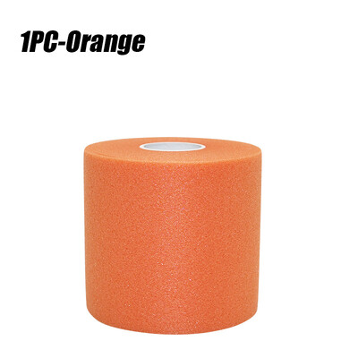 Гъбеста превръзка - 20 м * 6 см, подходяща за спортна употреба, увита около китки, глави, глезени, колене Спортна превръзка