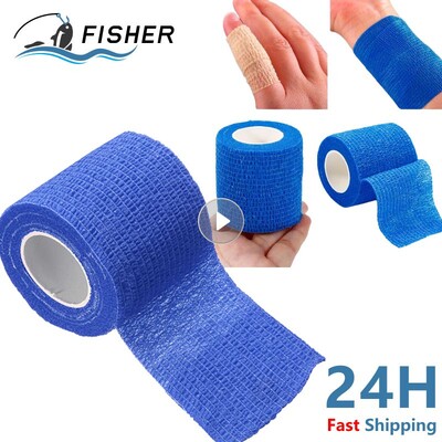 1 buc 2,5 cm x 4,5 m Bandaje elastice autoadezive Bandaje din tifon Bandaje elastice respirabile pentru sport Fixare degete încheietura mâinii picior