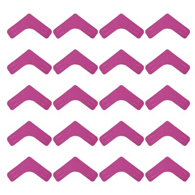 1 чанта V-образна кинезиологична лента Еластична атлетична лента Поддържа и защитава мускули, колене, рамене и плантарен фасциит за спорт