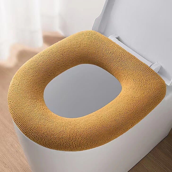 Pastorintas tualeto kilimėlis, buitinė klozeto sėdynė, universalus klozeto užvalkalas, šiltas megztas skalbinių kilimėlis, naujo stiliaus