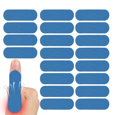 Лента за боулинг Защитна дръжка за палеца Гъвкава лента за пръсти с топка за боулинг 20 пакета Дишаща мека лента със силна лепкавост