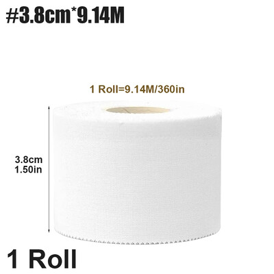 1 ролка OK TAPE Tape Precut, черна атлетична водоустойчива, издръжлива супер лепкава кинезиологична лента за ръка, китка, коляно, глезен, бандаж