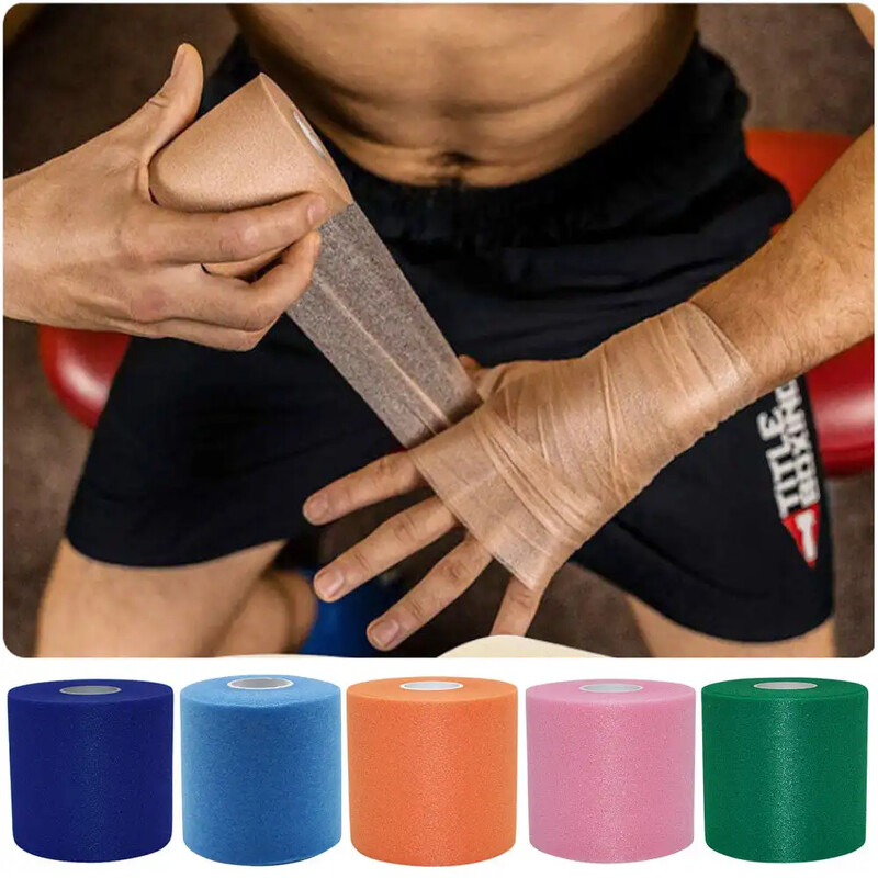 Превръзка от PU пяна Подложки за лакти и колена Филмова пяна Underwrap Спортна предварителна обвивка за атлетична лента