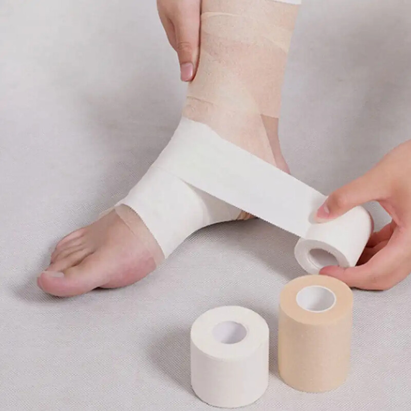 Превръзка от PU пяна Подложки за лакти и колена Филмова пяна Underwrap Спортна предварителна обвивка за атлетична лента