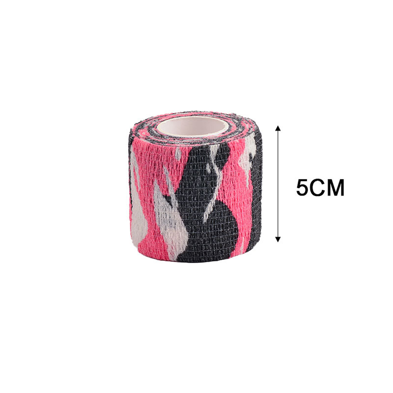 Еластична обвивка Армейска лепенка за лов на открито Камуфлажна стелт лента Водоустойчива обвивка Издръжлива самозалепваща се еластична превръзка