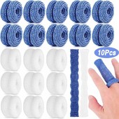 10 бр. Тръбни бинтови превръзки Превръзка за пръсти, превръзка за пръсти, ръкави за пръсти на краката, протектор за палец за използване под легло за пръсти