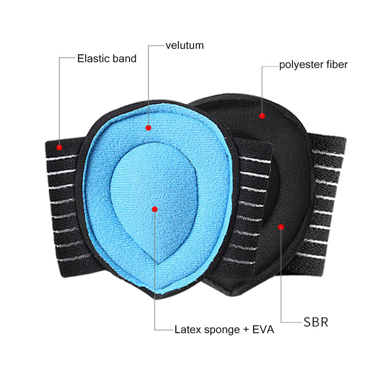 1 чифт Компресионна опора за арка Плантарен фасциит Възглавница за плоско стъпало Поддръжка за арка Жени Мъже Подложки за скоба с висока арка Плоски стъпала