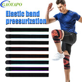 1 бр. Изключително дълга еластична компресионна превръзка за коляно Поддържаща скоба за крака, плантарен фасциит, стабилизиращи връзки, болки в ставите