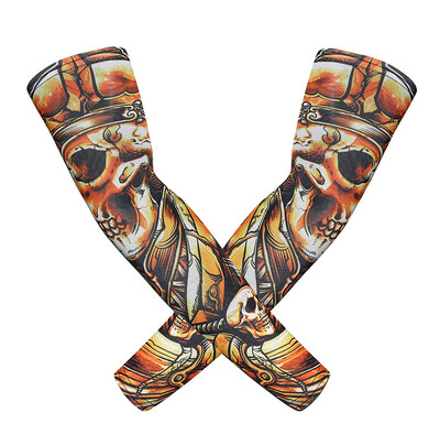 Мъже, жени, ръкав за ръка, лято, лед, коприна, бягане, риболов, колоездене, татуировки, ръкави, череп, топли ръце, калъфка, фитнес, спорт, предпазител за ръката