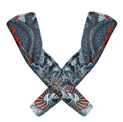 Мъже, жени, ръкав за ръка, лято, лед, коприна, бягане, риболов, колоездене, татуировки, ръкави, череп, топли ръце, калъфка, фитнес, спорт, предпазител за ръката