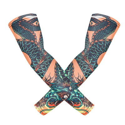 Мъже, жени, ръкав за ръка, лято, лед, коприна, бягане, риболов, колоездене, татуировки, ръкави, череп, топли ръце, калъфка, фитнес, спорт, предпазител за ръката