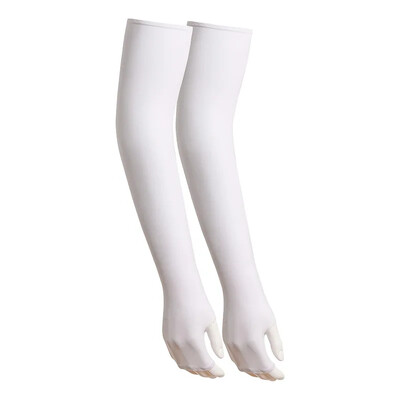 2 бр. Унисекс охлаждащи ръкави за ръкави Спорт Бягане UV слънцезащита На открито Мъже Риболов Колоездене Бързосъхнещи ръкавици Нагреватели за ръце