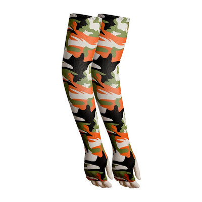 2 бр. Унисекс охлаждащи ръкави за ръкави Спорт Бягане UV слънцезащита На открито Мъже Риболов Колоездене Бързосъхнещи ръкавици Нагреватели за ръце