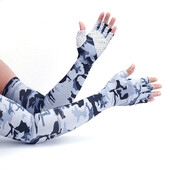 Колоездене Слънцезащита Ръкави с пет пръста Спорт на открито Предпазители за ръце Удобни дишащи ръкави против ултравиолетови лъчи