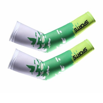 2 бр. Ново спортно облекло Баскетбол Бягане Риболов Колоездене Лято Охлаждане Спорт на открито Ръкави Ръкави Покривало за ръце Слънце UV защита